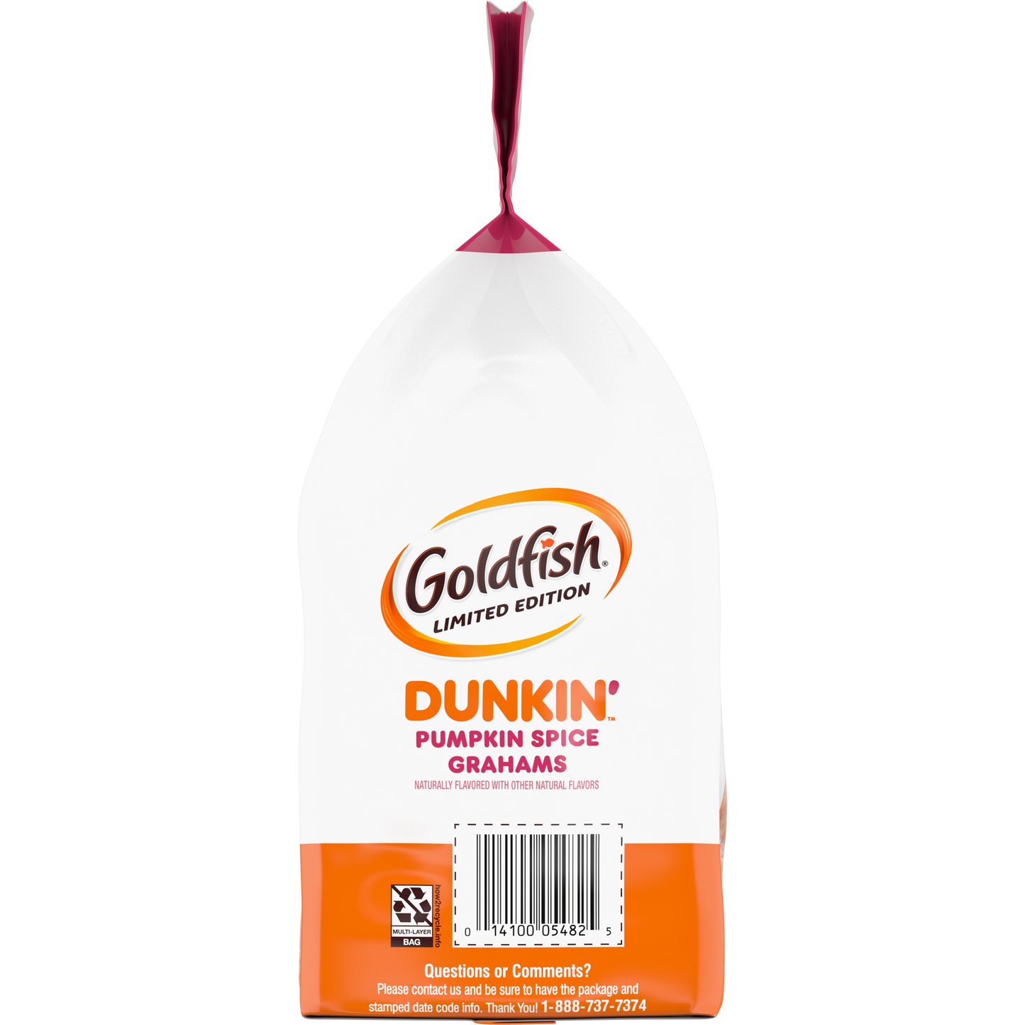 Limited Edition Goldfish® Dunkin’™ Pumpkin Spice Grahams (2-Pack)