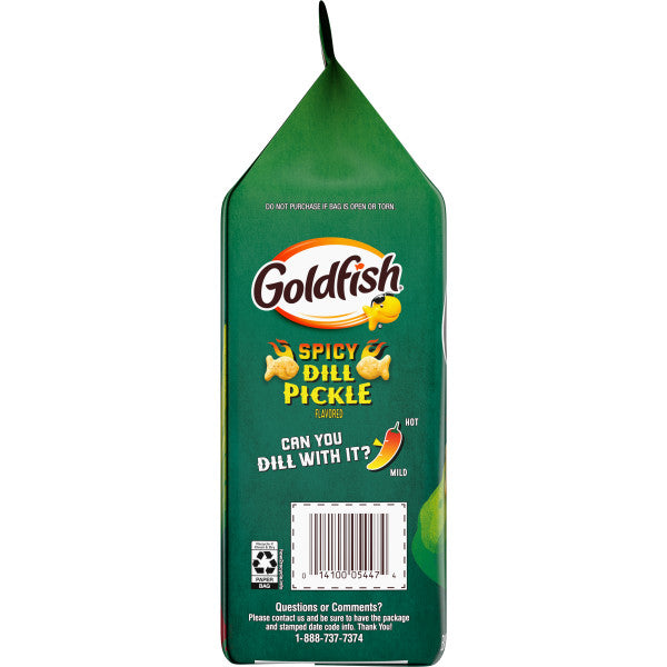 Limited Edition Goldfish Spicy Dill Pickle Crackers 6.1 oz. bag, 2-pack